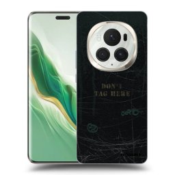 Fekete szilikon tok az alábbi mobiltelefonokra Honor Magic6 Pro - DON´T TAG