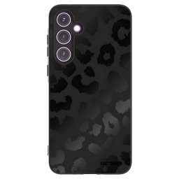 Fekete szilikon tok az alábbi mobiltelefonokra Samsung Galaxy A35 5G A356B - Midnight Leopard