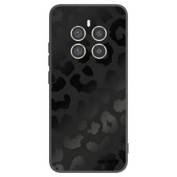 Fekete szilikon tok az alábbi mobiltelefonokra Realme 12 Pro 5G - Midnight Leopard