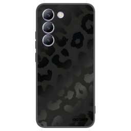 Fekete szilikon tok az alábbi mobiltelefonokra Vivo V40 SE 5G - Midnight Leopard