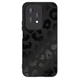 Fekete szilikon tok az alábbi mobiltelefonokra Honor 200 Lite - Midnight Leopard