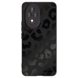 Fekete szilikon tok az alábbi mobiltelefonokra Honor 200 5G - Midnight Leopard