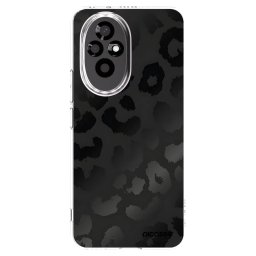 Átlátszó szilikon tok az alábbi mobiltelefonokra Honor 200 Pro 5G - Midnight Leopard