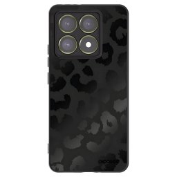 Fekete szilikon tok az alábbi mobiltelefonokra Xiaomi 14T - Midnight Leopard