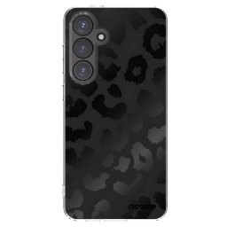 Átlátszó szilikon tok az alábbi mobiltelefonokra Samsung Galaxy S24 FE S721B - Midnight Leopard