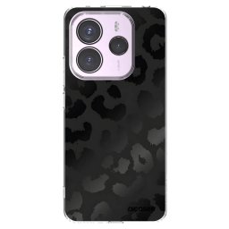 Átlátszó szilikon tok az alábbi mobiltelefonokra Xiaomi Redmi Note 14 5G - Midnight Leopard