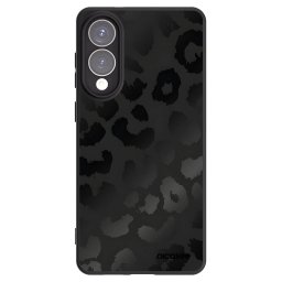 Fekete szilikon tok az alábbi mobiltelefonokra Samsung Galaxy S25 Edge 5G - Midnight Leopard