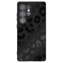Fekete szilikon tok az alábbi mobiltelefonokra Samsung Galaxy S25 Ultra 5G - Midnight Leopard