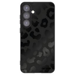 Fekete szilikon tok az alábbi mobiltelefonokra Samsung Galaxy S25+ 5G - Midnight Leopard
