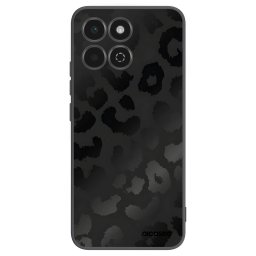Fekete szilikon tok az alábbi mobiltelefonokra Honor 200 Smart 5G - Midnight Leopard