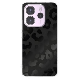 Átlátszó szilikon tok az alábbi mobiltelefonokra Xiaomi Redmi Note 14 4G - Midnight Leopard