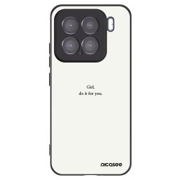 Fekete szilikon tok az alábbi mobiltelefonokra Xiaomi 15 - Girl, do it for you