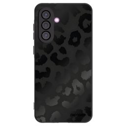 Fekete szilikon tok az alábbi mobiltelefonokra Samsung Galaxy A36 5G - Midnight Leopard