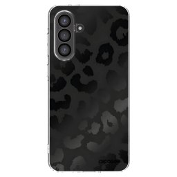Átlátszó szilikon tok az alábbi mobiltelefonokra Samsung Galaxy A36 5G - Midnight Leopard