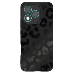 Fekete szilikon tok az alábbi mobiltelefonokra Honor 400 Lite 5G - Midnight Leopard