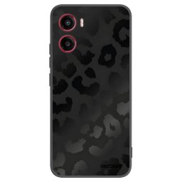 Fekete szilikon tok az alábbi mobiltelefonokra Motorola Moto G05 - Midnight Leopard