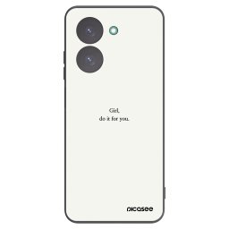 Fekete szilikon tok az alábbi mobiltelefonokra Xiaomi Redmi A5 - Girl, do it for you