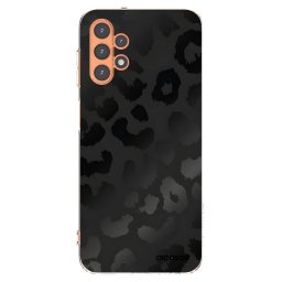 Átlátszó szilikon tok az alábbi mobiltelefonokra Samsung Galaxy A13 5G - Midnight Leopard