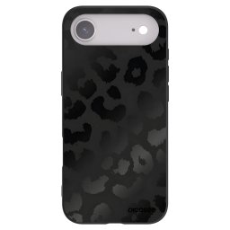 Fekete szilikon tok az alábbi mobiltelefonokra Apple iPhone Air - Midnight Leopard