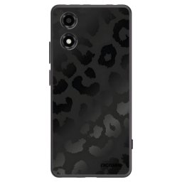 Fekete szilikon tok az alábbi mobiltelefonokra Motorola Moto E14 - Midnight Leopard