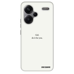 Fashion Case Xiaomi Redmi Note 13 Pro+ 5G - Girl, do it for you
