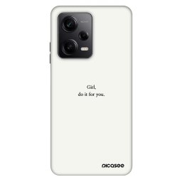 Fashion Case Xiaomi Redmi Note 12 Pro+ 5G - Girl, do it for you