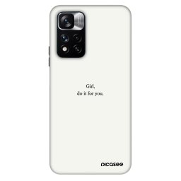 Fashion Case Xiaomi Redmi Note 11 Pro 5G - Girl, do it for you