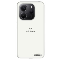 Fashion Case Xiaomi Redmi Note 14 4G - Girl, do it for you