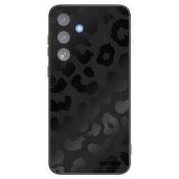 Fekete szilikon tok az alábbi mobiltelefonokra Samsung Galaxy S25 FE 5G - Midnight Leopard
