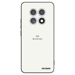 Fekete szilikon tok az alábbi mobiltelefonokra Xiaomi Redmi Note 15 4G - Girl, do it for you