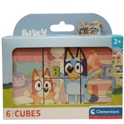 Bluey mesekocka 6 db-os Clementoni