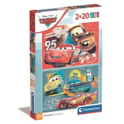 Disney Verdák 2x20 db-os puzzle Clementoni