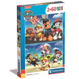 Clementoni Mancs Őrjárat 2x60 db-os puzzle