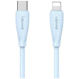 Kábel USAMS Green Series SJ717 30W USB-C Lightning 1m kék
