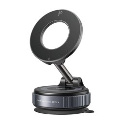 JOYROOM JR-ZS501 autós tartó (műszerfalra, tapadókorongos, mágneses, 360°, 4-7" méret) SÖTÉTSZÜRKE