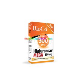BioCo Hialuronsav MEGA 300 mg 60 db tabletta