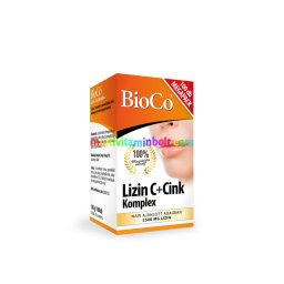 BioCo Lizin C+Cink Komplex megapack 100 db