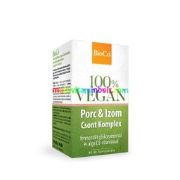 Porc Izom Csont Komplex 90 db filmtabletta, VEGÁN - BioCo