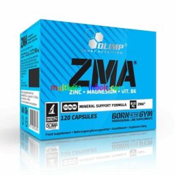 ZMA 120 db kapszula, cink, magnézium, B6-vitamin, tesztoszteron fokozó - Olimp Sport Nutrition
