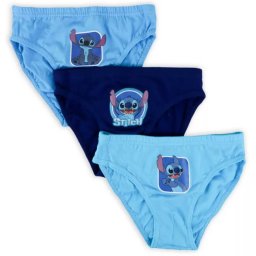 Lilo és Stitch, A csillagkutya Blue gyerek fehérnemű, alsó 3 darab/csomag 2 év, 3 év, 4 év, 5 év, 6 év, 7 év, 8 év Nr1