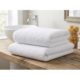 Fürdőlepedő MONEA 70x140 cm fehér, 100% pamut