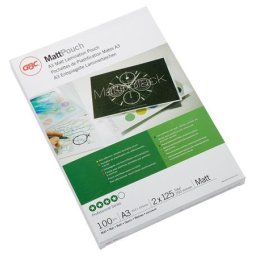 GBC Meleglamináló fólia, 125 mikron, A3, matt, GBC