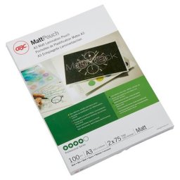 GBC Meleglamináló fólia, 75 mikron, A3, matt, GBC
