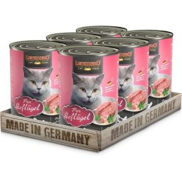 Leonardo szárnyashúsban gazdag konzerves macskaeledel (12 x 400 g) 4.8kg