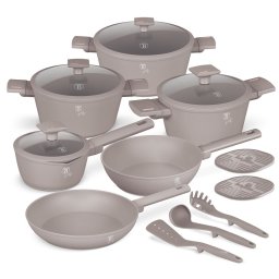 Berlinger Haus Edénykészlet 15 részes titánpro bevonattal Taupe Collection BH/8111NN