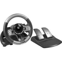 Defender Forsage GTR USB Kormány Black/Silver