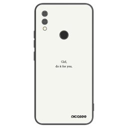 Fekete szilikon tok az alábbi mobiltelefonokra Xiaomi Redmi Note 7 - Girl, do it for you