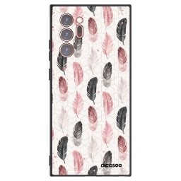 Fekete szilikon tok az alábbi mobiltelefonokra Samsung Galaxy Note 20 Ultra - Feather 2