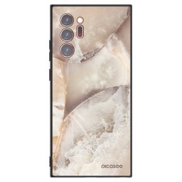 Fekete szilikon tok az alábbi mobiltelefonokra Samsung Galaxy Note 20 Ultra - Cream marble