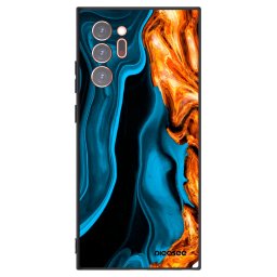 Fekete szilikon tok az alábbi mobiltelefonokra Samsung Galaxy Note 20 Ultra - Gold blue